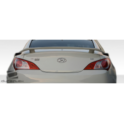 2010-2016 Hyundai Genesis Coupe 2DR Duraflex Track Look Wing Trunk Lid Spoiler - 1 Piece image - 4