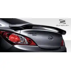 2010-2016 Hyundai Genesis Coupe 2DR Track Look Wing Trunk Lid Spoiler - 1 Piece image - 10