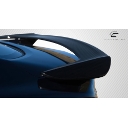 2010-2016 Hyundai Genesis Coupe 2DR Carbon Creations Track Look Wing Trunk Lid Spoiler - 1 Piece image - 2