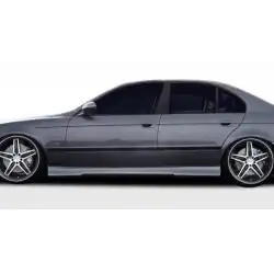 1997-2003 BMW 5 Series E39 4DR HM-S Side Skirts Rocker Panels - 2 Piece image - 1