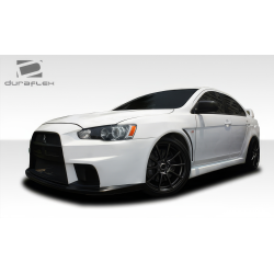 2008-2017 Mitsubishi Lancer Duraflex Evo X Look Front Bumper - 1 Piece image - 3