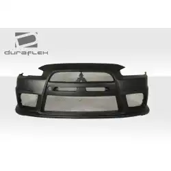 2008-2017 Mitsubishi Lancer Evo X Look Front Bumper image - 6