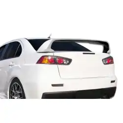 2008-2017 Mitsubishi Lancer Evo X Look Rear Wing image - 2