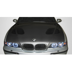 1997-2003 BMW 5 Series E39 4DR Carbon Creations GTR Hood - 1 Piece image - 1