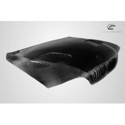 1997-2003 BMW 5 Series E39 4DR Carbon Creations GTR Hood - 1 Piece image - 3