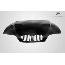 1997-2003 BMW 5 Series E39 4DR GTR Hood - 1 Piece image - 4