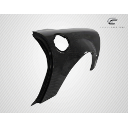 1997-2004 Chevrolet Corvette C5 2dr Carbon Creations ZR Edition Rear Fenders - 2 Piece image - 3