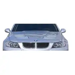 2006-2008 BMW 3 Series E90 4DR GTR Look Hood - 1 Piece image - 3