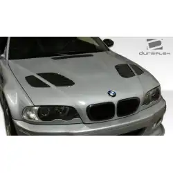 2000-2006 BMW M3 E46 2DR GTR Look Hood - 1 Piece image - 5