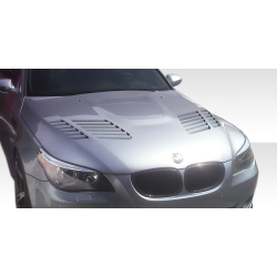 2004-2010 BMW 5 Series E60 4DR Duraflex GTR Look Hood - 1 Piece image - 1