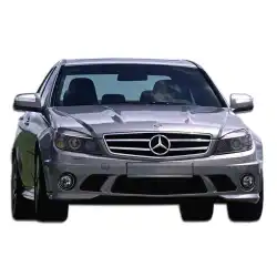 2008-2011 Mercedes C Class W204 C63 Look Front Bumper - 1 Piece image - 3