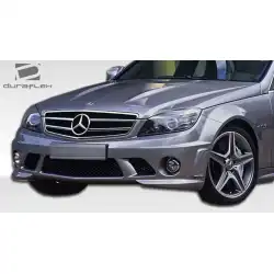 2008-2011 Mercedes C Class W204 C63 Look Front Bumper - 1 Piece image - 5
