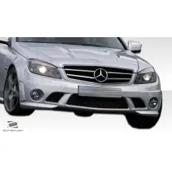 2008-2011 Mercedes C Class W204 C63 Look Front Bumper - 1 Piece image - 9