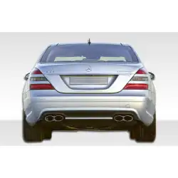 2007-2009 Mercedes S Class W221 S65 Look Rear Bumper - 1 Piece image - 5