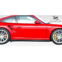 2005-2012 Porsche 911 Carrera 997 991 C4 C4S Turbo GT-2 Look Side Skirts Rocker Panels - 2 Piece image - 8
