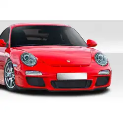 2005-2011 Porsche 911 Carrera 997 GT3-V2 Look Front Bumper - 1 Piece image - 6