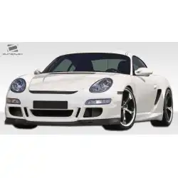 2006-2008 Porsche Cayman 2005-2008 Porsche Boxster GT3-RS Look Front Bumper - 1 Piece image - 7