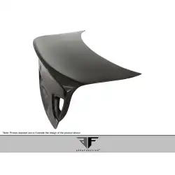 2006-2008 BMW 3 Series E90 4DR Carbon AF-1 Trunk Lid ( CFP ) - 1 Piece image - 3