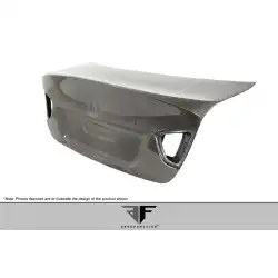 2006-2008 BMW 3 Series E90 4DR Carbon AF-1 Trunk Lid ( CFP ) - 1 Piece image - 4