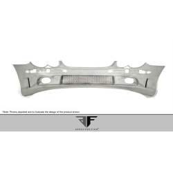 2003-2008 Mercedes SL Class R230 AF-1 Front Bumper ( GFK ) - 1 Piece image - 6