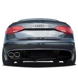 2009-2012 Audi A4 B8 4DR R-1 Rear Diffuser - 1 Piece image - 2