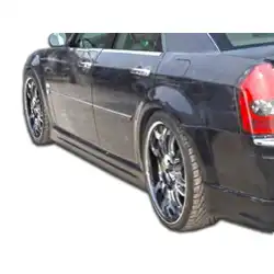 2005-2010 Chrysler 300 300C Brizio Side Skirts Rocker Panels - 2 Piece image - 3