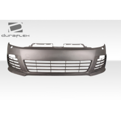 2010-2014 Volkswagen Golf GTI Jetta Sportwagen Duraflex R Look Front Bumper - 1 Piece image - 6