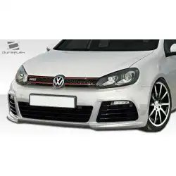 2010-2014 Volkswagen Golf GTI Jetta Sportwagen R Look Front Bumper - 1 Piece image - 5