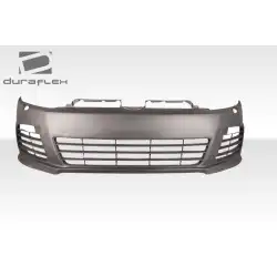 2010-2014 Volkswagen Golf GTI Jetta Sportwagen R Look Front Bumper - 1 Piece image - 11