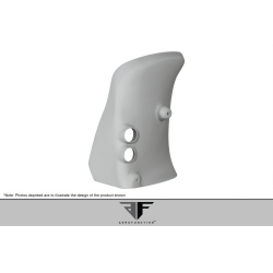 2003-2006 Porsche Cayenne Urethane AF-1 Bumper Scoops ( PUR-RIM ) - 2 Piece (S) image - 4