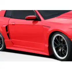1999-2004 Ford Mustang CBR500 Wide Body Side Skirts Rocker Panels - 2 Piece image - 1