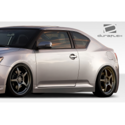2011-2015 Scion tC Duraflex X-5 Side Skirts Rocker Panels - 2 Piece image - 4