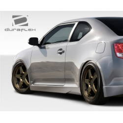 2011-2015 Scion tC Duraflex X-5 Side Skirts Rocker Panels - 2 Piece image - 3