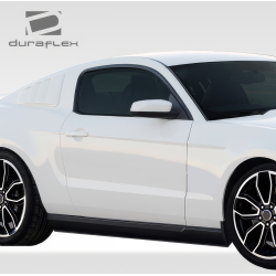 2005-2014 Ford Mustang Duraflex R-Spec Side Skirt Splitters - 2 Piece image - 4