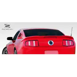 2010-2014 Ford Mustang R-Spec Rear Wing Trunk Lid Spoiler - 3 Piece image - 3