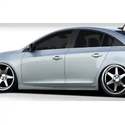 2011-2015 Chevrolet Cruze Racer Side Skirts Rocker Panels - 2 Piece image - 3
