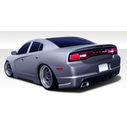 2011-2014 Dodge Charger Duraflex Circuit Rear Bumper - 1 Piece image - 1