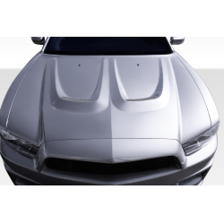 2011-2014 Dodge Charger Duraflex Circuit Hood - 1 Piece image - 1