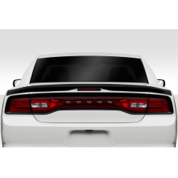 2011-2014 Dodge Charger Duraflex Circuit Rear Wing Trunk Lid Spoiler - 3 Piece image - 1