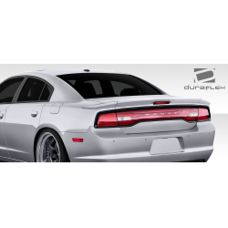 2011-2014 Dodge Charger Duraflex Circuit Rear Wing Trunk Lid Spoiler - 3 Piece image - 3