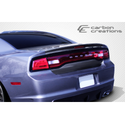 2011-2014 Dodge Charger Carbon Creations OEM Look Trunk - 1 Piece image - 2