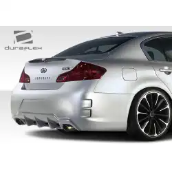 2007-2013 Infiniti G Sedan G25 G35 G37 Elite Rear Bumper - 1 Piece image - 10