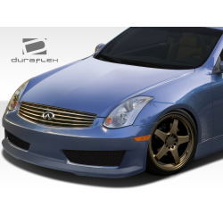 2003-2007 Infiniti G Coupe G35 Duraflex Inven Front Bumper - 1 Piece image - 3