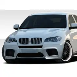2008-2014 BMW X6 X6M E71 E72 / 2010-2013 BMW X5M E70 X6M Look Front Bumper - 1 Piece image - 1