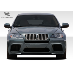 2008-2014 BMW X6 X6M E71 E72 / 2010-2013 BMW X5M E70 Duraflex X6M Look Front Bumper - 1 Piece image - 3
