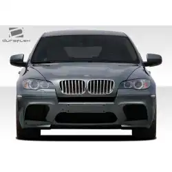 2008-2014 BMW X6 X6M E71 E72 / 2010-2013 BMW X5M E70 X6M Look Front Bumper - 1 Piece image - 7