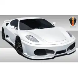 2005-2009 Ferrari F430 Eros Version 1 Front Lip Under Spoiler Air Dam - 1 Piece image - 5