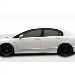 2006-2011 Honda Civic 4DR JDM Type R Conversion Side Skirts Rocker Panels - 2 Piece image - 3