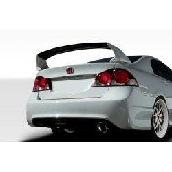 2006-2011 Honda Civic 4DR Duraflex JDM Type R Conversion Rear Bumper - 2 Piece image - 1