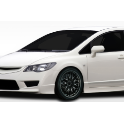 2006-2011 Honda Civic 4DR Duraflex JDM Type R Conversion Fenders - 2 Piece image - 1